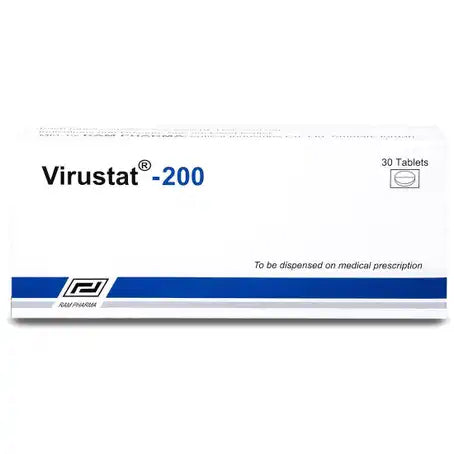 Virustat 200 mg Tablet 30 Pcs