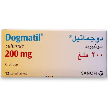 Dogmatil 200 mg Tablet 12 Pcs