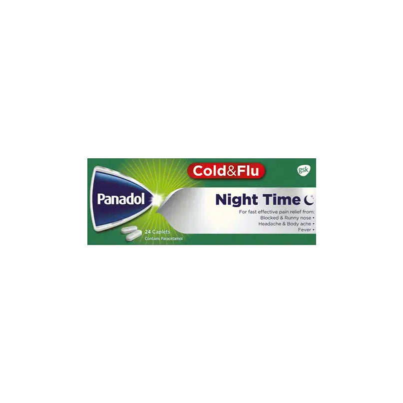 Panadol-Cold& Flu Caplet 24 Pcs