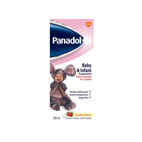 Panadol Baby & Infant Suspension 100ml