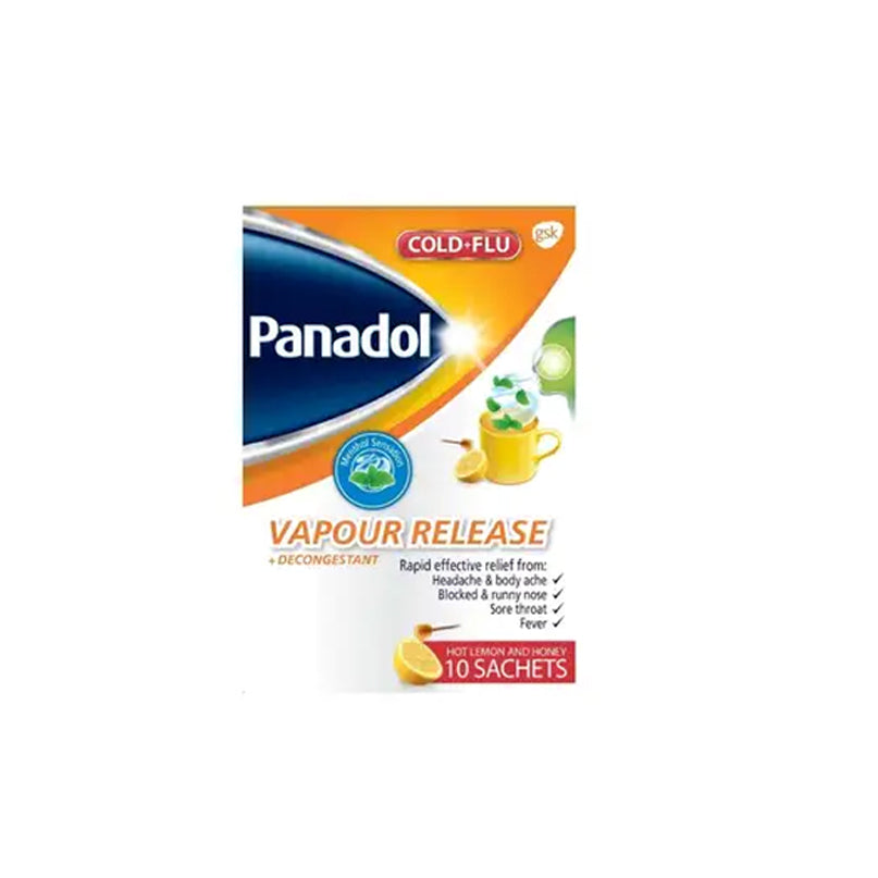 Panadol Cold&Flu Vapor Release 10Sachets