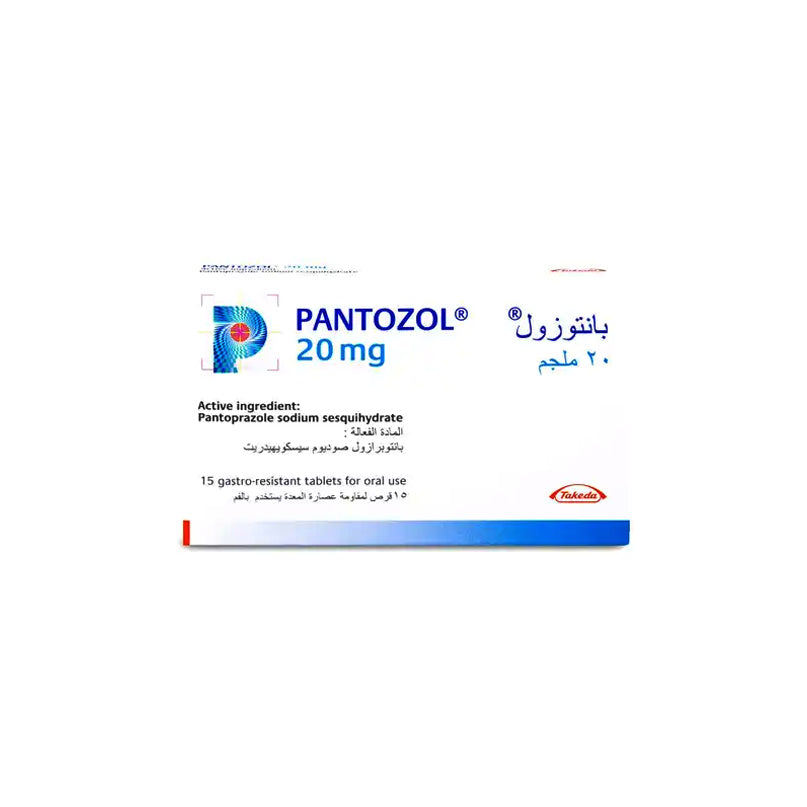 Pantozol 20 mg Tablet 15 Pcs