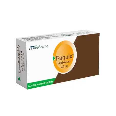 Paquix 2.5mg 60 Tablets