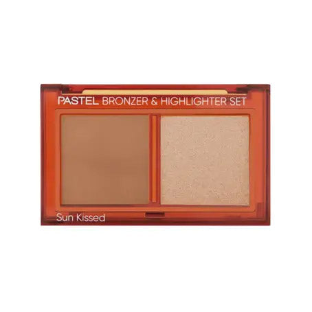 Pastel Bronzer & Highlighter Set 1 Natural Bronze &Soft Glow