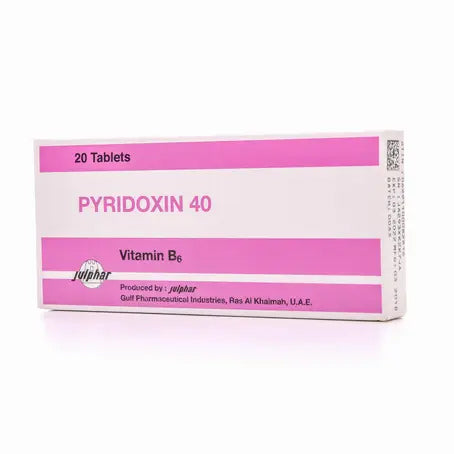 Pyridoxin 40 mg 20 Tablets