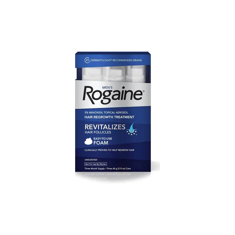 Regaine Men Topical Foam Spray 60 Gm 3 Pcs