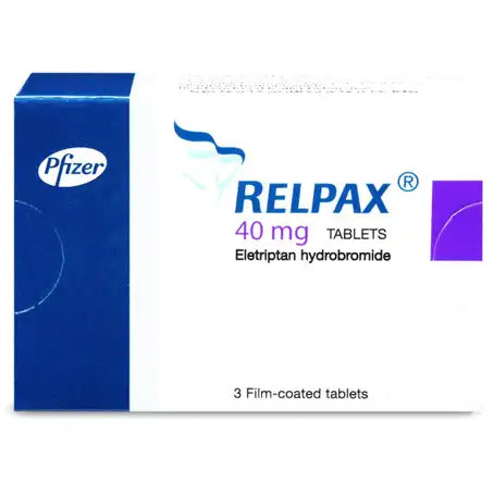 Relpax 40 mg Tablet 3 Pcs