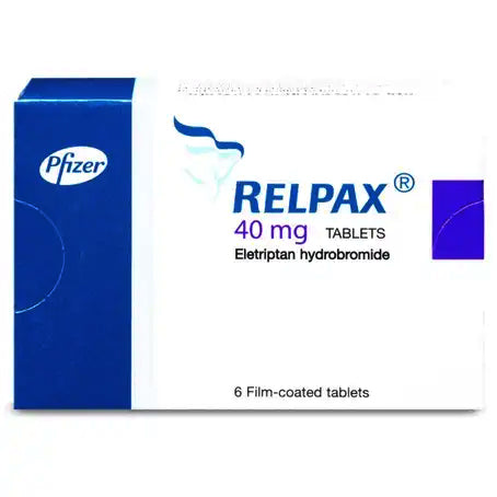 Relpax 40 mg Tablet 6 Pcs