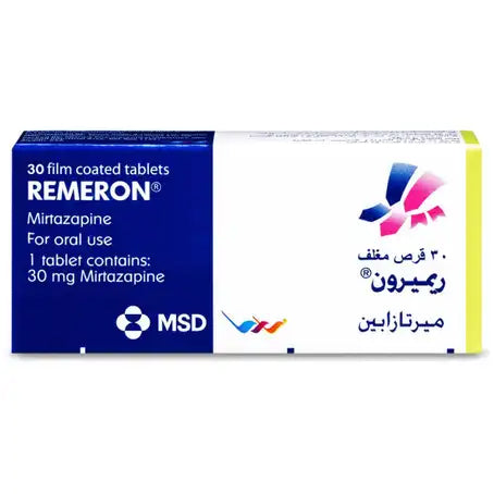 Remeron 30 mg Tablet 30 Pcs