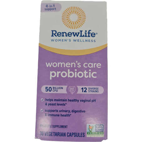 Renew Life Uf Womens Vaginal Probiotic 50B 30Vcaps