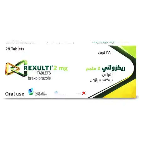 Rexulti 2 mg 28 tablets