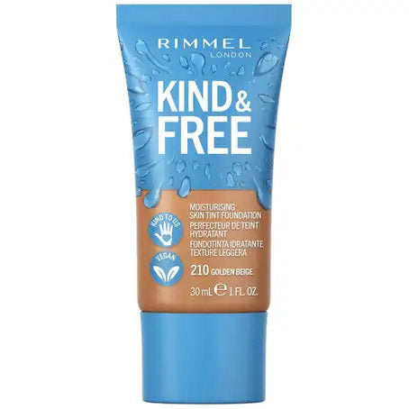 Rimmel Kind & Free Skin Tint Liquid Foundation - 210 Beige