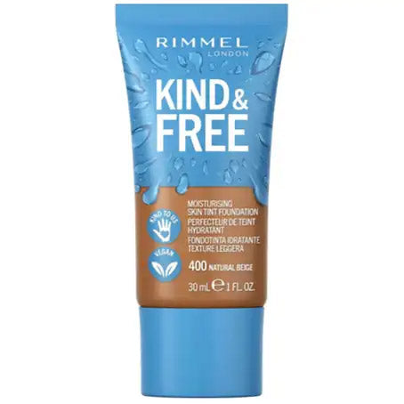 Rimmel Kind &  Free Skin Tint Liquid Foundation - 400 Natural