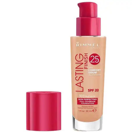 Rimmel Lasting Finish 25H Foundation True 303- Nude