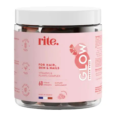 Rite Glow Gummies for Hair, Skin, and Nails - 60 Gummies