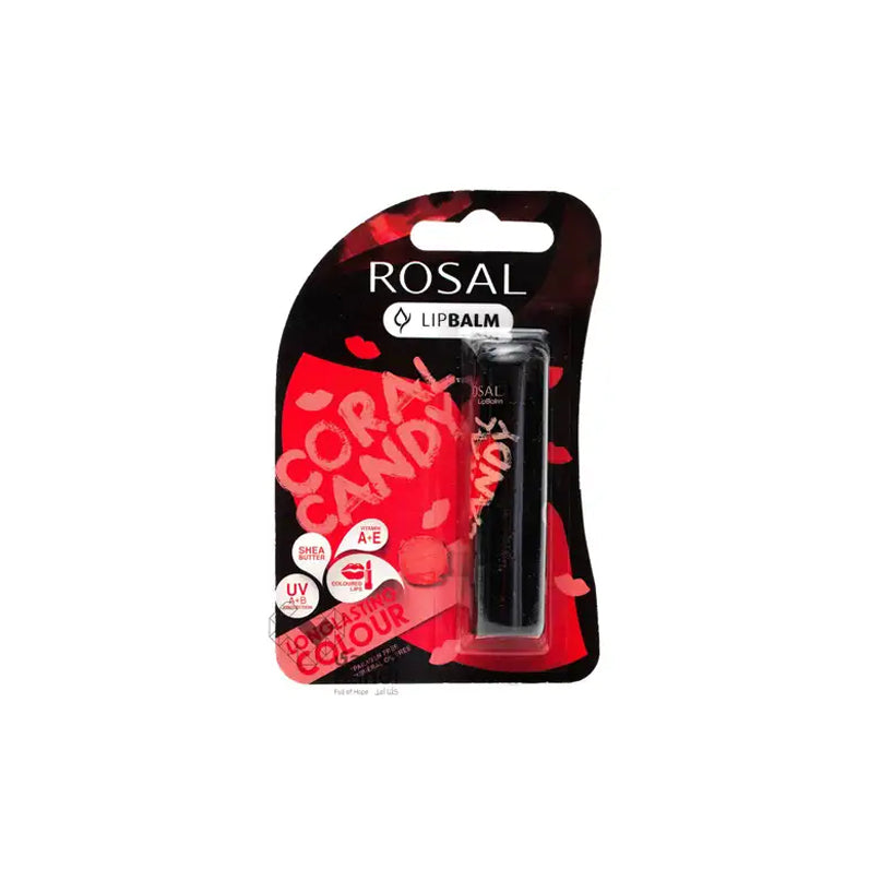 Rosal Lip Balm Coral Candy 4 gm