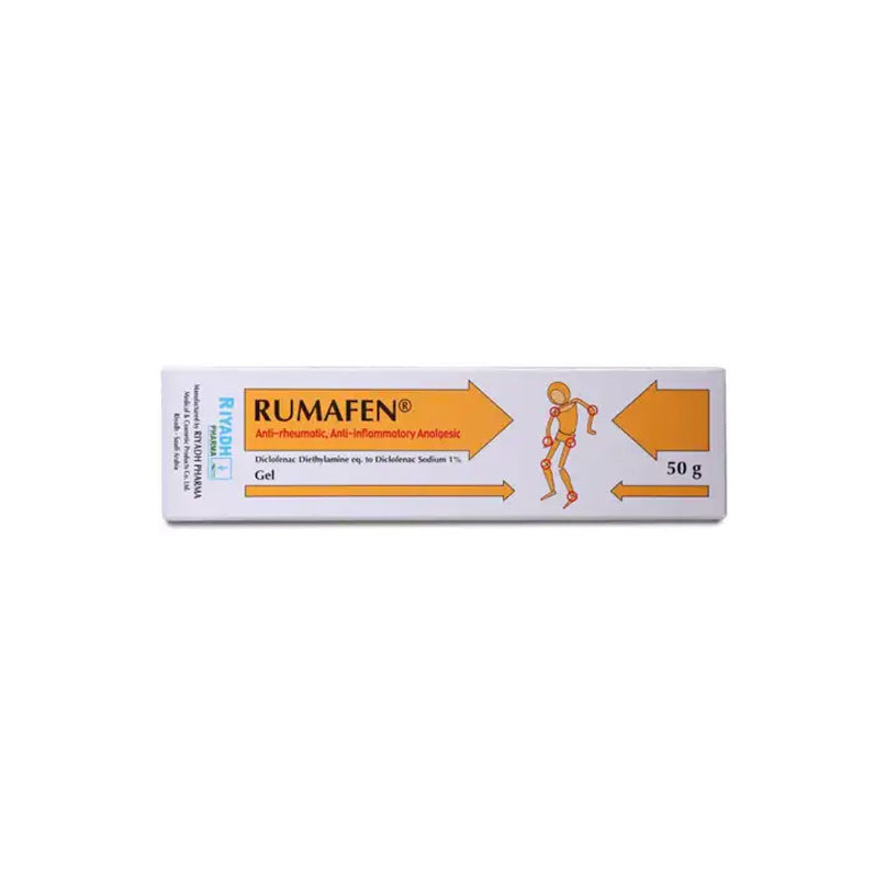 Rumafen gel 1% 50 gm