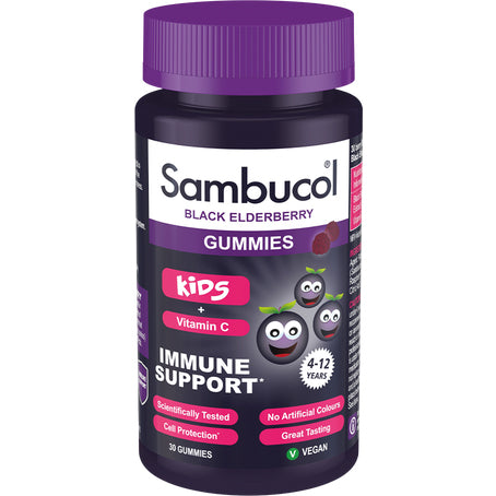 Sambucol Blackberry & Vitamin C Gummies 30 Gummies