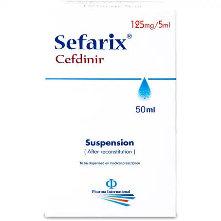 Sefarix 125 mg/5 ml Suspension 50 ml