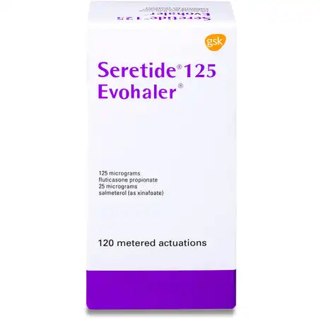 Seretide 125 Mcg Evohaler 120 Pcs