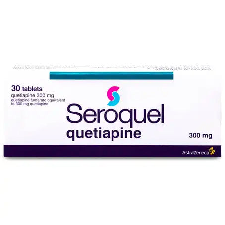 Seroquel 300 mg Tablet 30 Pcs