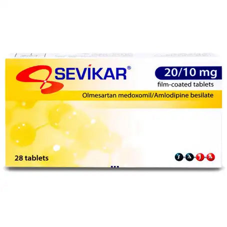 Sevikar 20 by 10 mg Tablet 28 Pcs