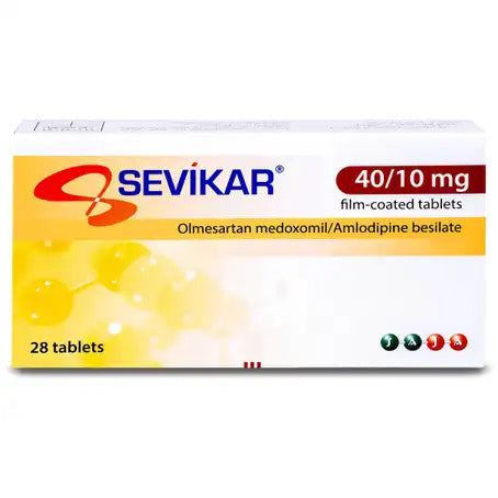 Sevikar 40/10 mg Tablet 28 Pcs