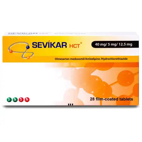 Sevikar HCT 40/5/12.5 mg 28 Tablets