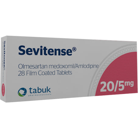 Sevitense 20/5 mg 28 Tablets