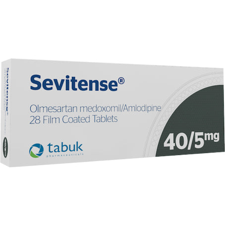 Sevitense 40 by 5 Mg 28 Tablets