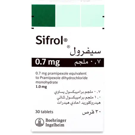 Sifrol 0.7 mg Tablet 30 Pcs