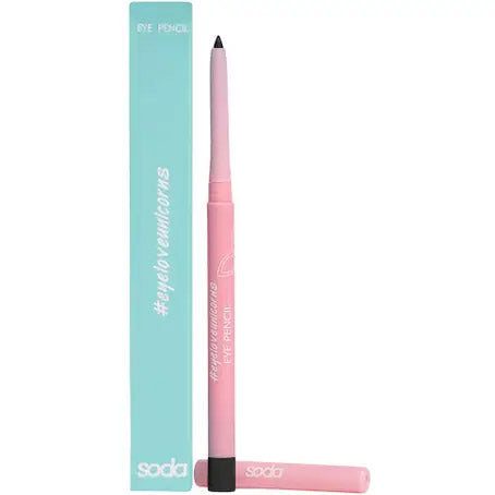 Soda Eye Pencil #Eyeloveunicorns 001 Black Heart