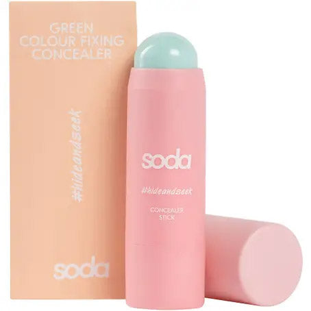 Soda Green Colour Fixing Concealer Stick #HideandSeek 101