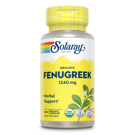 Solaray Fenugreek 620 mg 100 Capsules