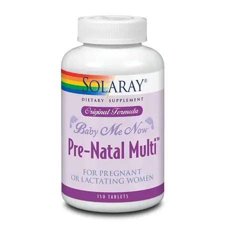 Solaray Pre Natal Multivitamin For Women 150 Tablets