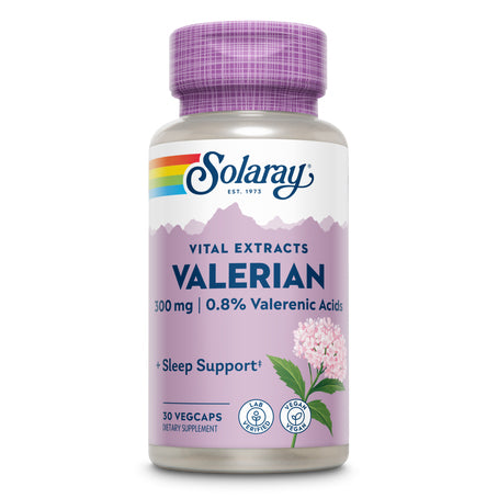 Solaray Valerian Root Extract 300 mg 30 Capsules