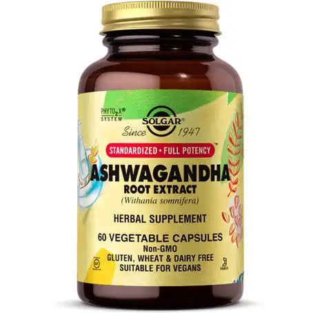 Solgar Ashwagandha Root Extract 300 Mg 60 Capsules