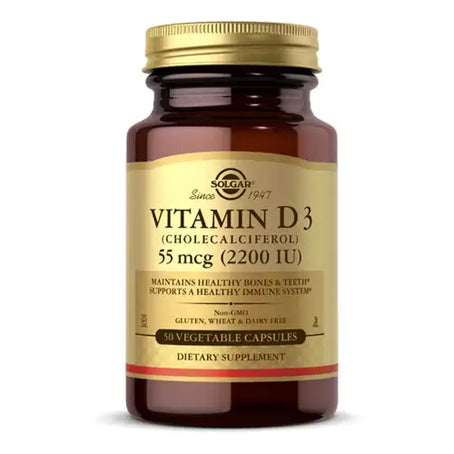 Solgar Vitamin D3 2200 IU 50 Softgels