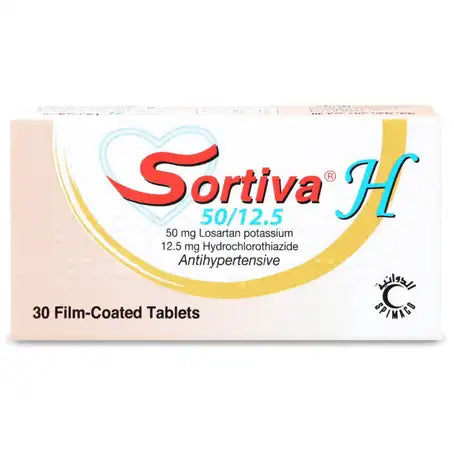 Sortiva-H 50 by 12.5 mg Tablet 30 Pcs