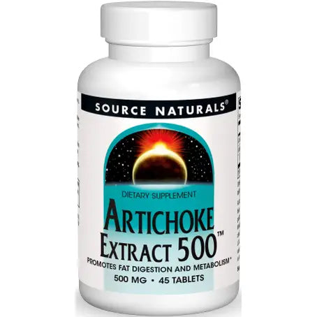 Source Naturals Artichoke Extract 500 mg 45 Tablets