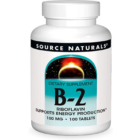 Source Naturals B2 100 mg 100 Tablets