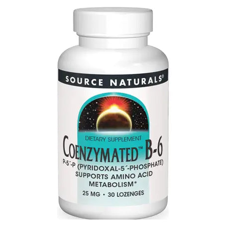 Source Naturals B6 Coenzymated 25 Mg 30 Lozenges