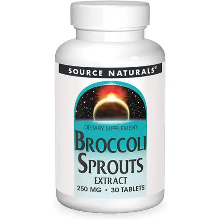 Source Naturals Broccoli Sprouts Extract 250 mg 30 Tablets