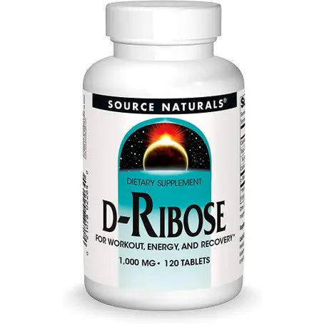 Source Naturals D-Ribose 1000 mg 120 Tablets