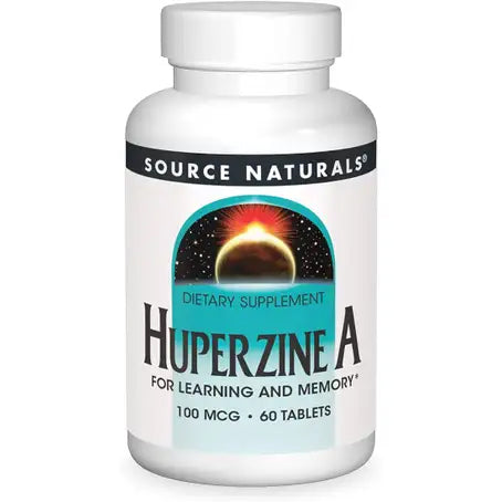 Source Naturals Huperzine A 100 mcg 60 Tablets