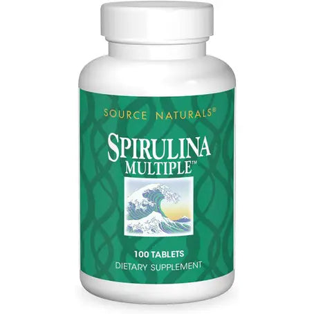 Source Naturals Spirulina Multiple 100 Tablets