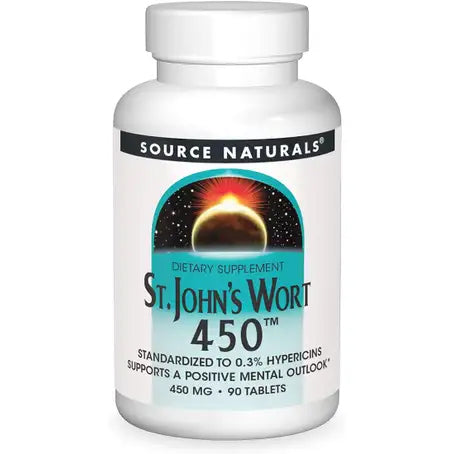 Source Naturals St. John's Wort 450 mg 90 Tablets