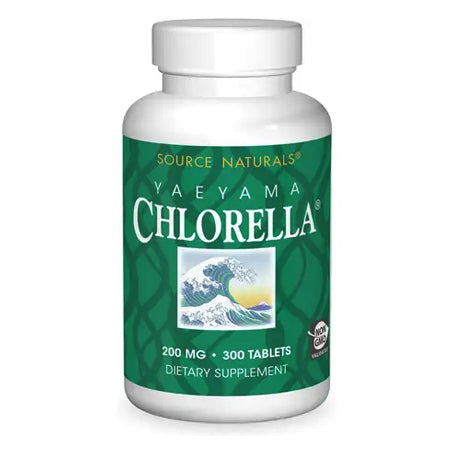 Source Naturals Yaeyama Chlorella 200 mg 300 Tablets