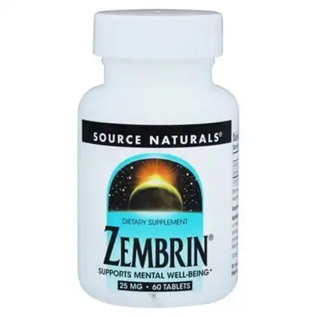 Source Naturals Zembrin 25 mg 60 Tablets