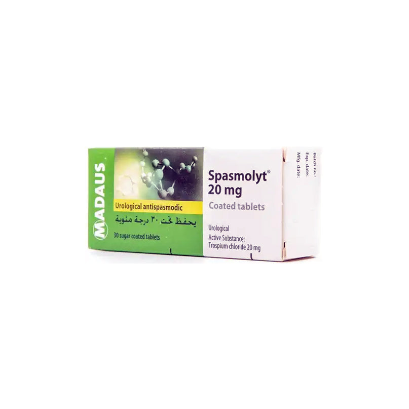 Spasmolyt Tablets 20 mg Coated 30 Pcs